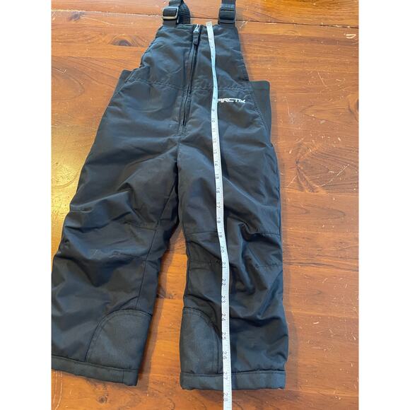 Arctix Toddlers 3T Chest High Insulated SnowBib Overalls Adjustable Strap Black - Picture 8 of 11